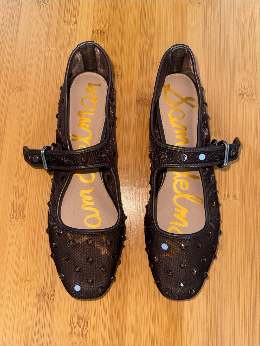Sam Edelman Studded Mary Jane Flats